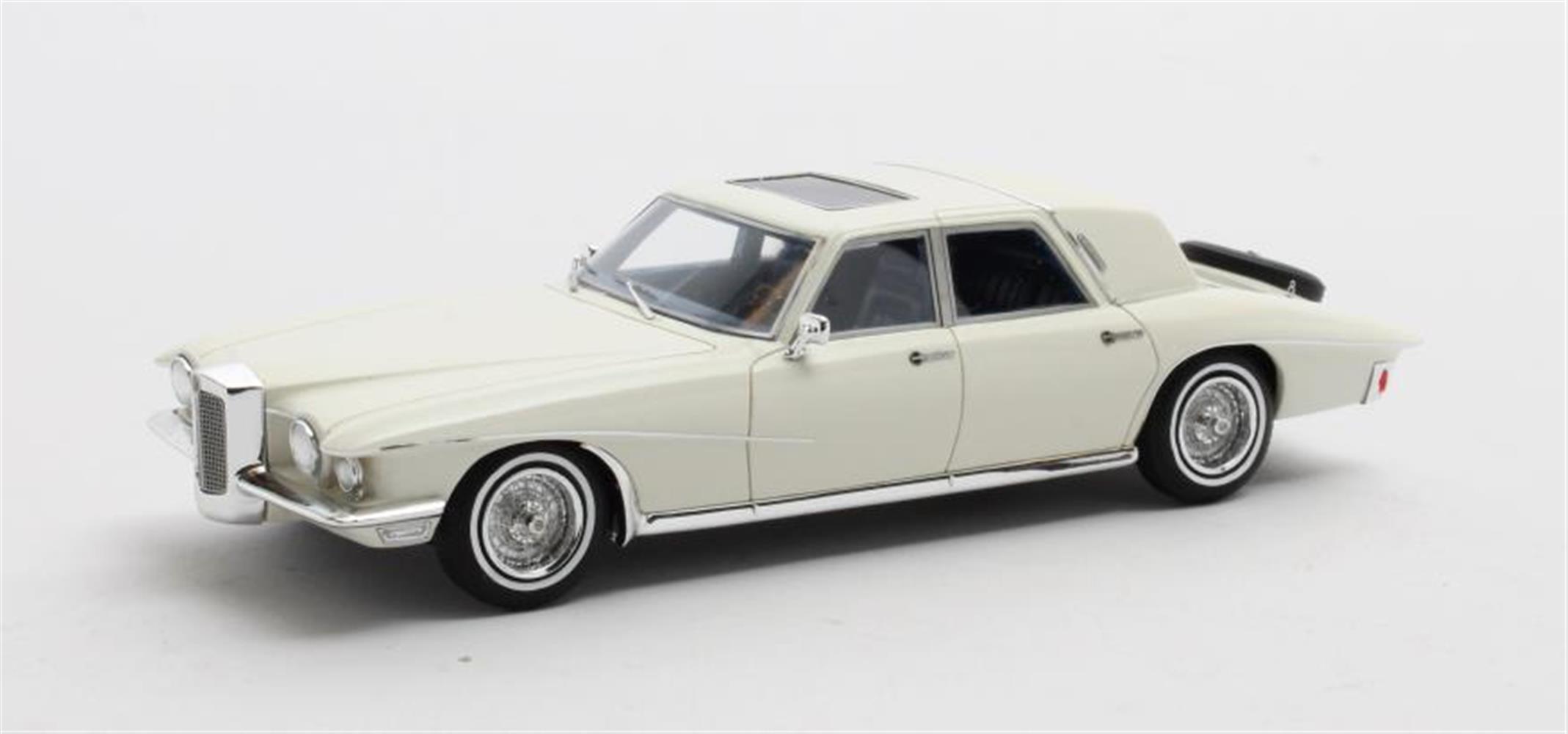 Stutz Duplex Sedan 1971 Wit - 1:43